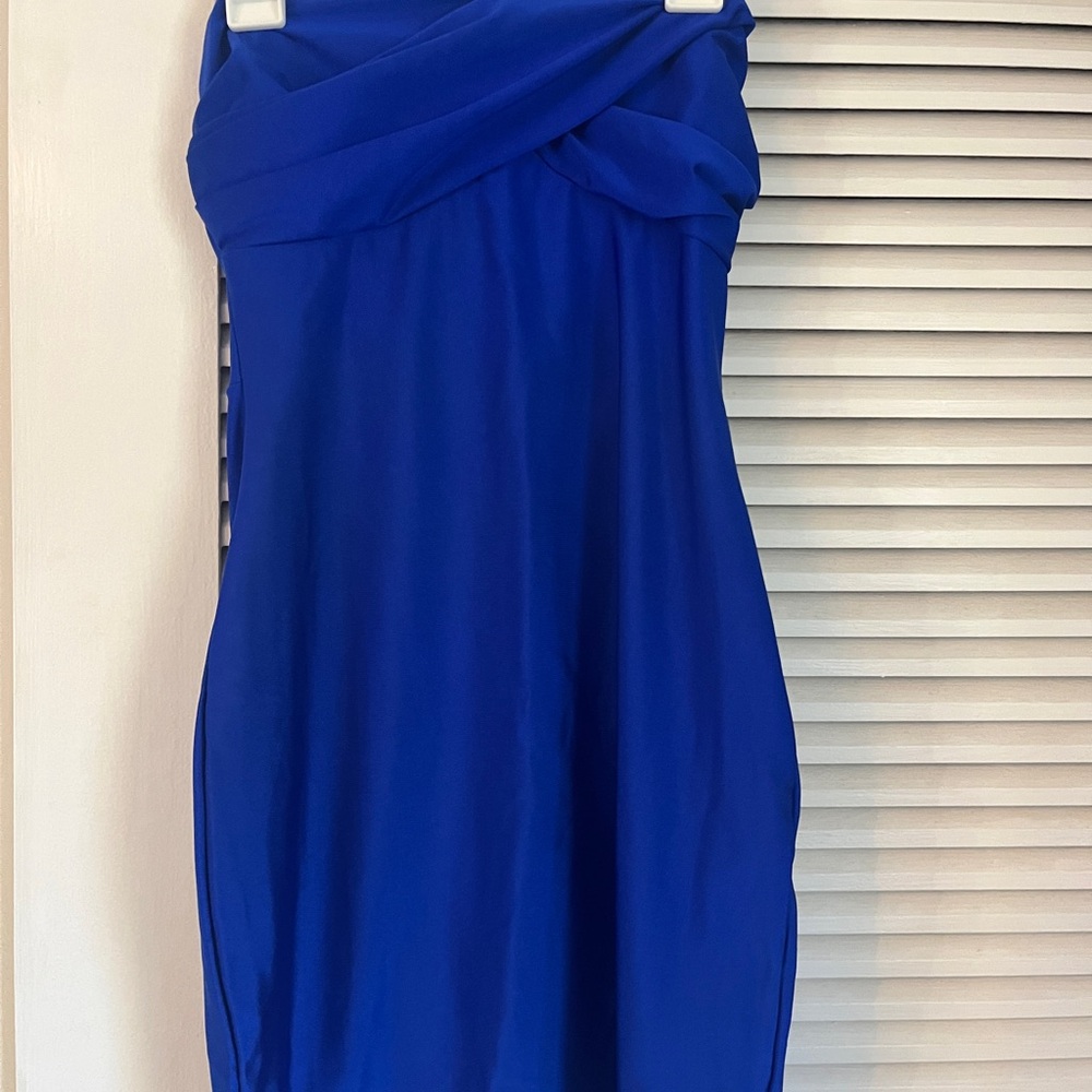 Windsor Royal Blue Strapless Dress